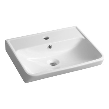 Bruckner - Infälld handfat NEON 45x41,5 cm keramik/vit