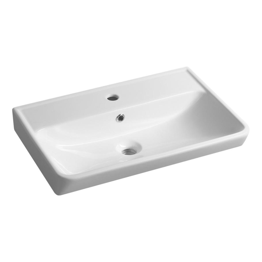 Bruckner - Infälld handfat NEON 60x41,5 cm keramik/vit