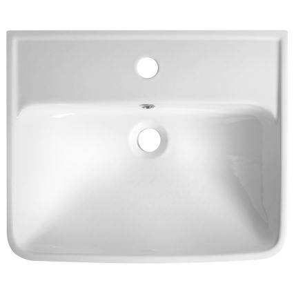 Bruckner - Infälld handfat NEON 45x41,5 cm keramik/vit