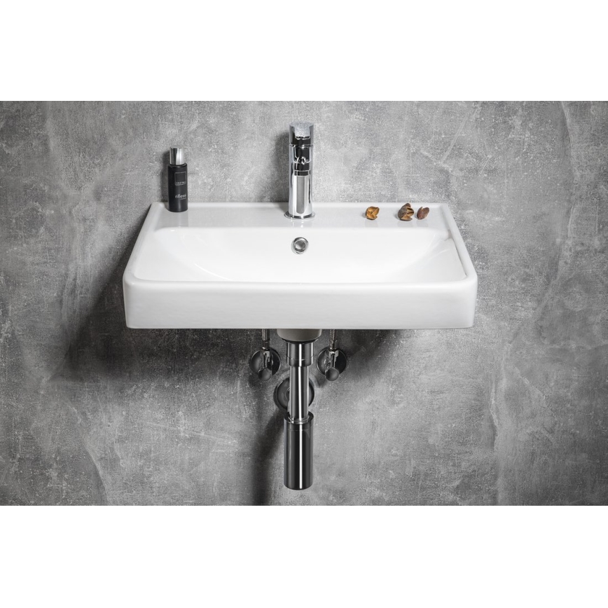 Bruckner - Infälld handfat NEON 50x41,5 cm keramik/vit