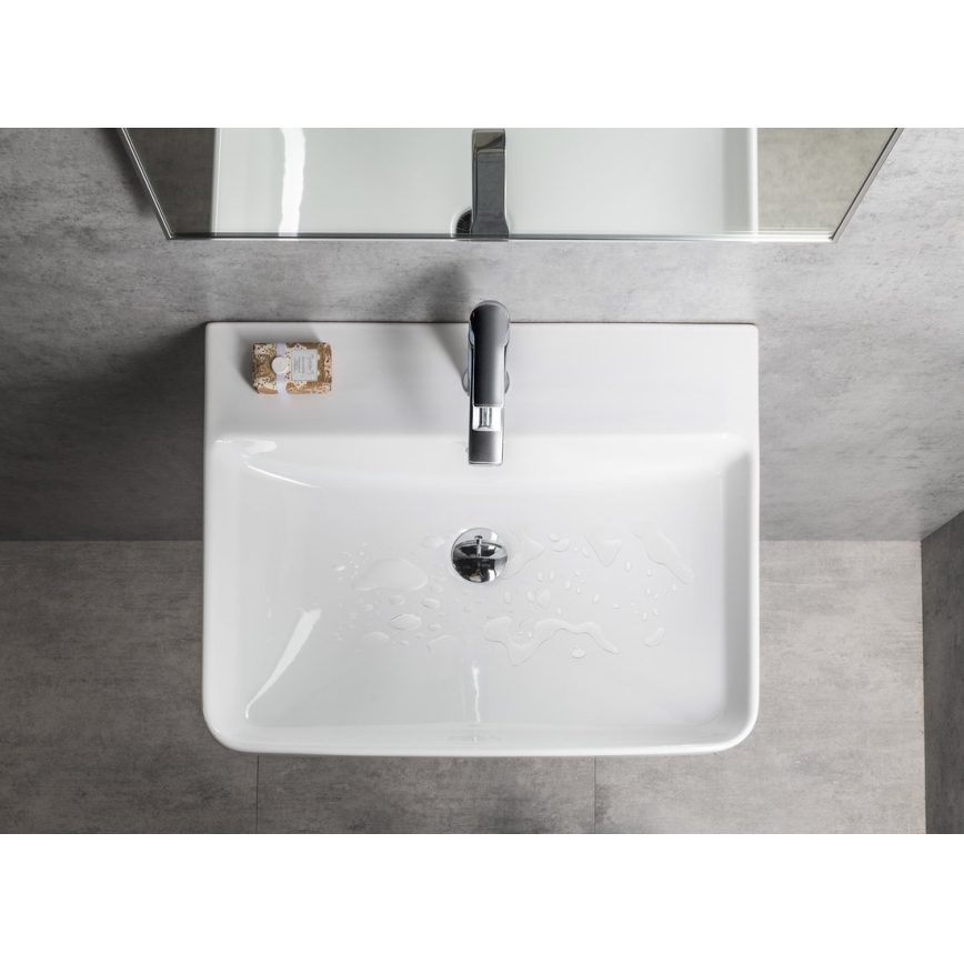 Bruckner - Infälld tvättställ NERON 60x48 cm vit