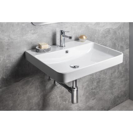 Bruckner - Infälld tvättställ NERON 60x48 cm vit