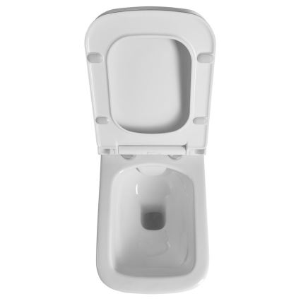 Bruckner - Väggmonterad Rimless WC WALTER keramik/vit