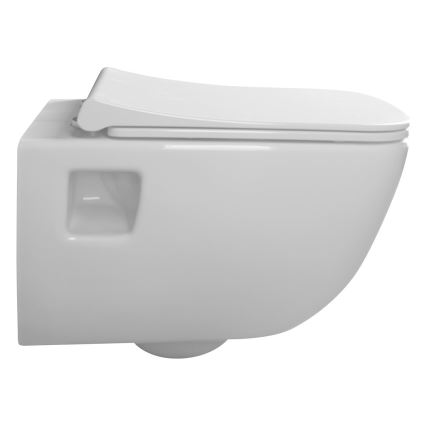 Bruckner - Väggmonterad Rimless WC WALTER keramik/vit