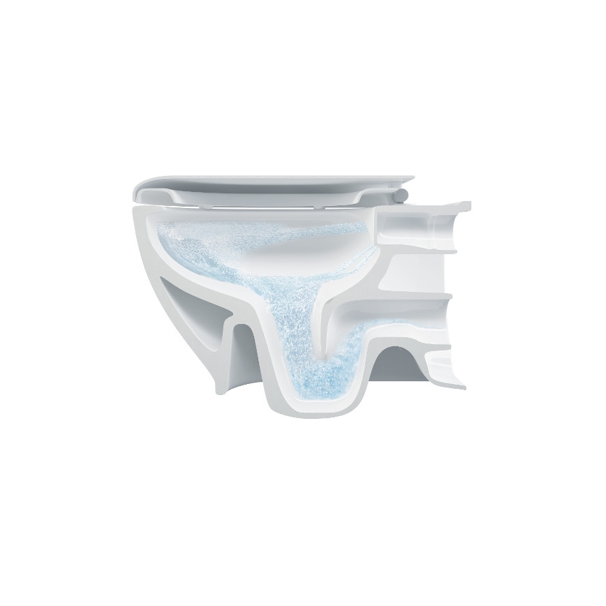 Bruckner - Väggmonterad Rimless WC WALTER keramik/vit