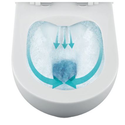 Bruckner - Väggmonterad Rimless WC WALTER keramik/vit