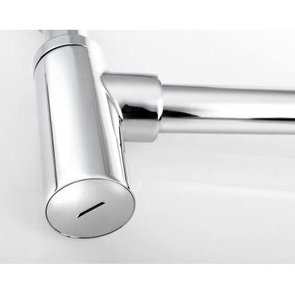 Bruckner - Runt vattenlås DN32 skinande krom