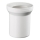 Bruckner - Straight toilet stekpanna anslutning 25 cm vit