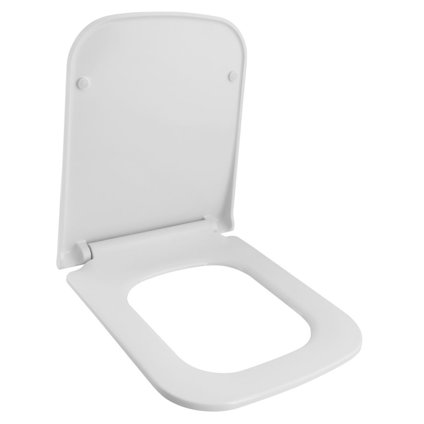 Bruckner - Toalettsits SoftClose WALTER SLIM vit