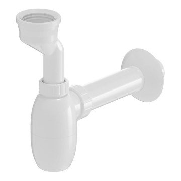 Bruckner - Urinalsifon med kuff DN40 vit