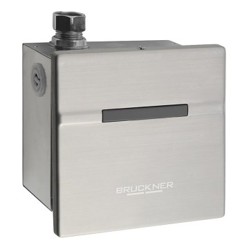 Bruckner - Urinalspolningsanordning med sensor 6V DC/4xAA rostfri