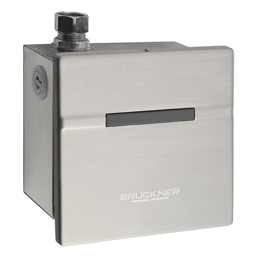 Bruckner - Urinalspolningsanordning med sensor 6V DC/4xAA rostfri