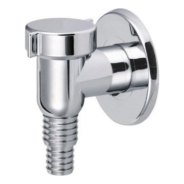 Bruckner - Utomhussifon för tvättmaskin DN32 skinande krom