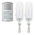 Bticino 366821 - Dörrklocka för 2 lägenhets + inputpanel LINEA 2000