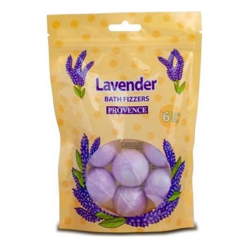 Bubbelbadbomb PROVENCE 6 st lavendel