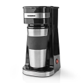Butler - Kaffebryggare för en kopp 0,4 l med resmugg 750 W/230 V rostfritt stål/svart