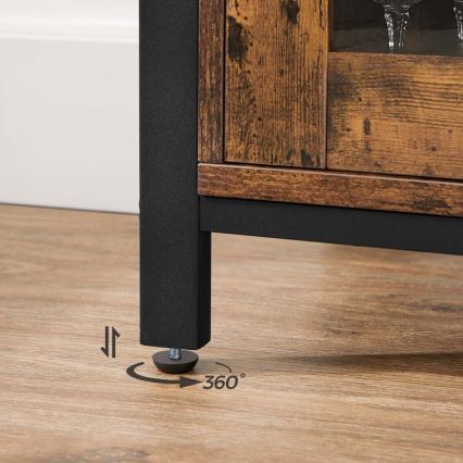 Byrå FIRA brun/svart