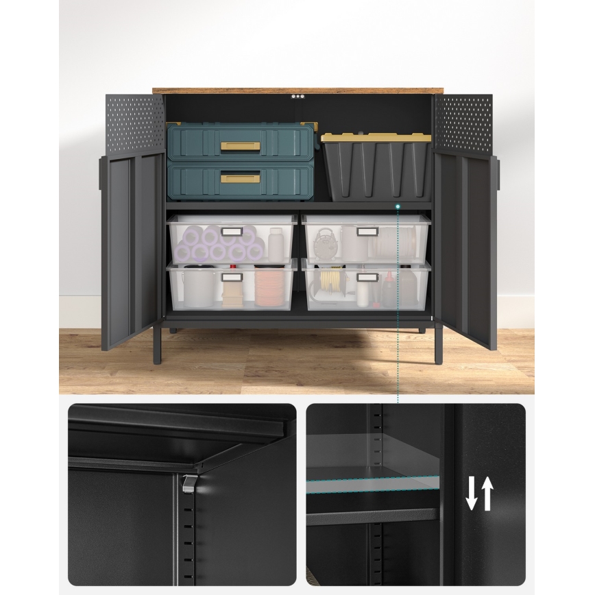 Byrå FIRA svart/brun