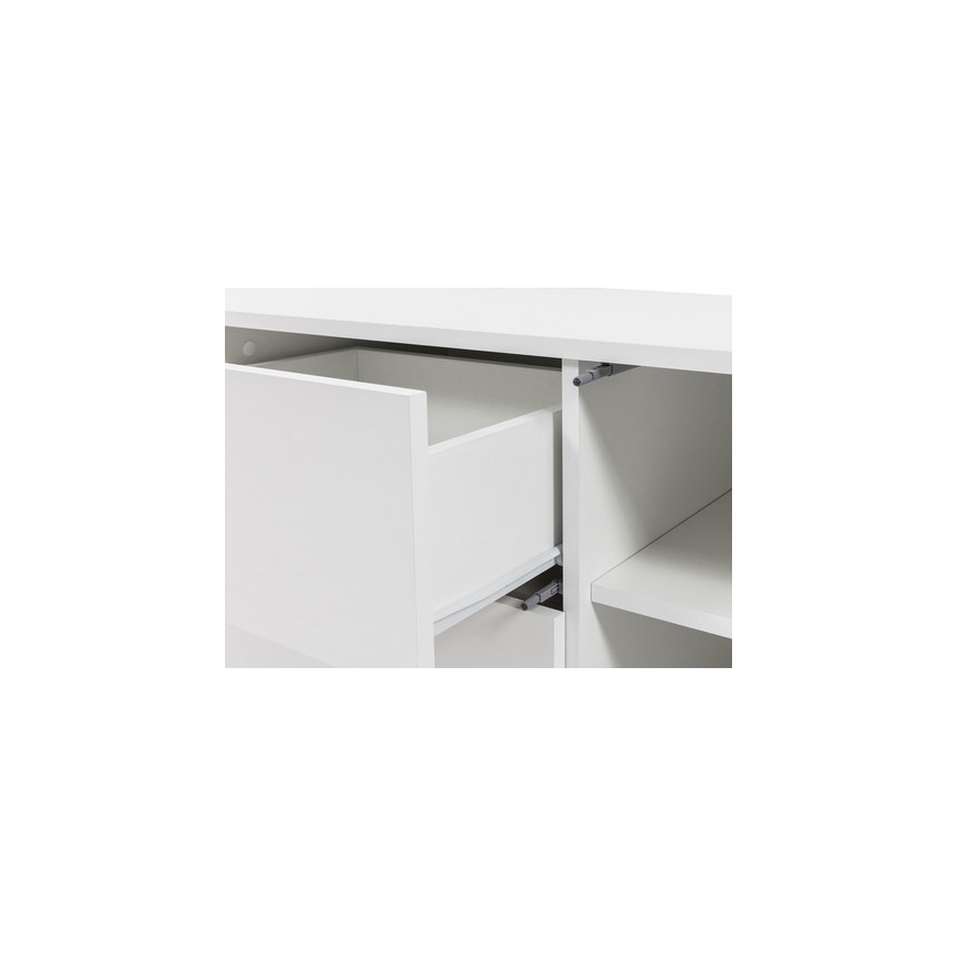 Byrå GESITA 93x41 cm vit