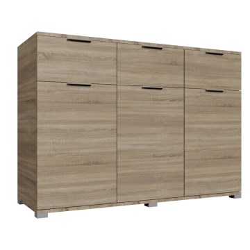 Byrå HOPE 120x78x35 cm ek sonoma