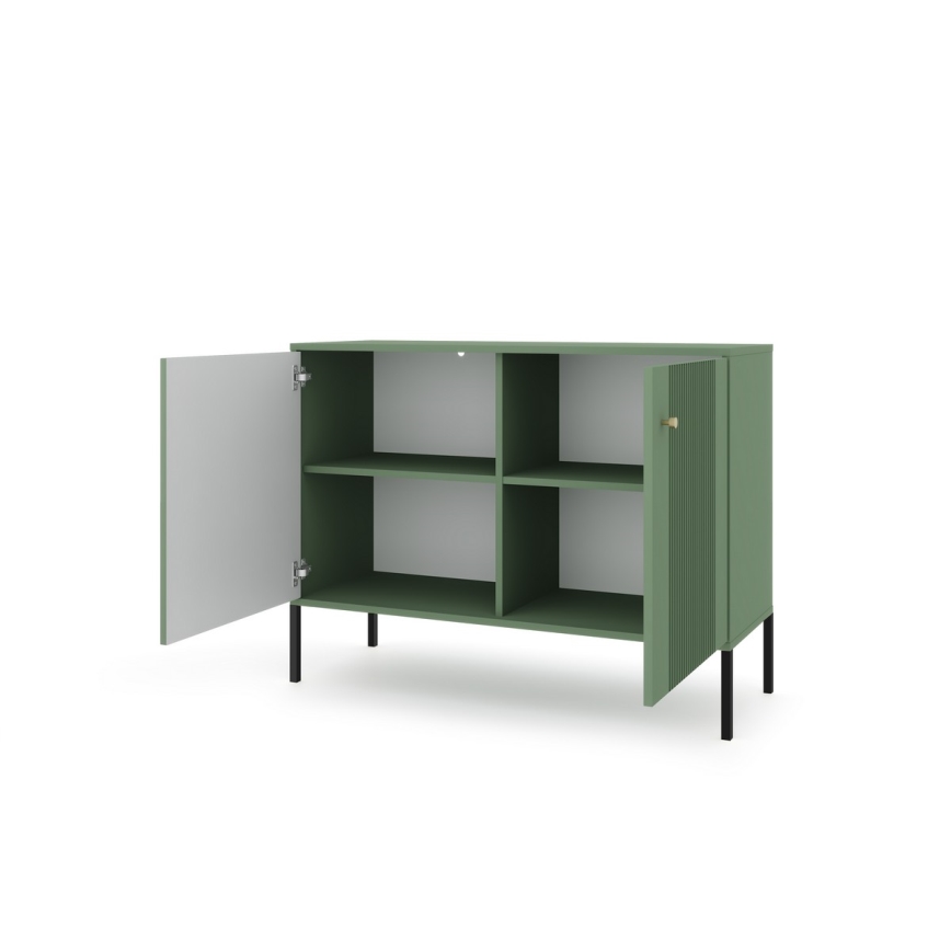 Byrå LUE grön/svart