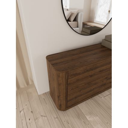 Byrå MADERA 160x75 cm ek