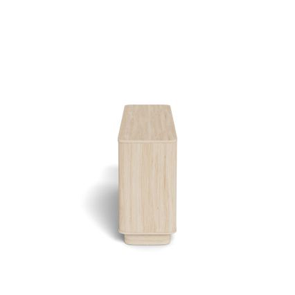 Byrå MADERA 160x75 cm vit ek