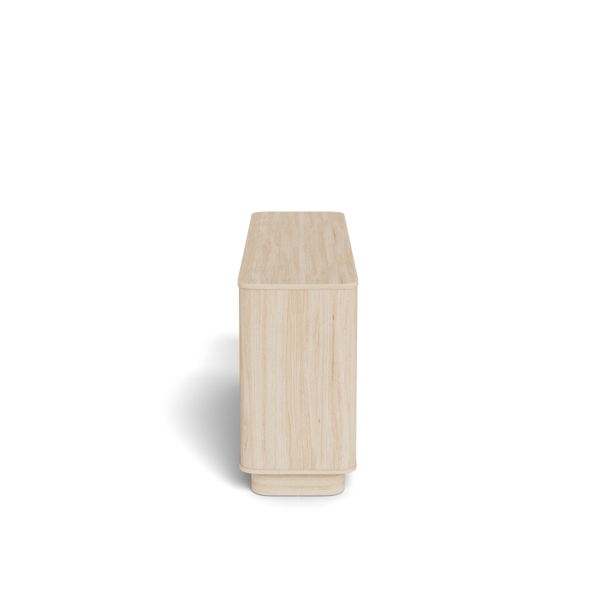 Byrå MADERA 160x75 cm vit ek