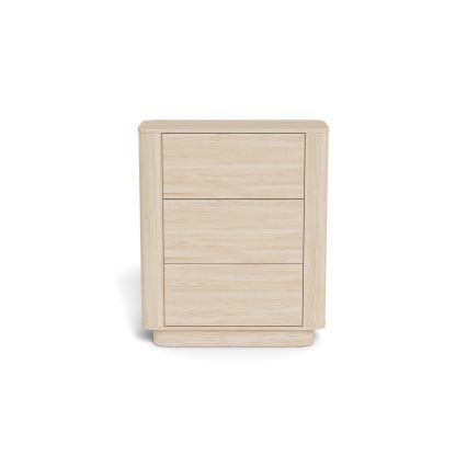 Byrå MADERA 90x107 cm vit ek