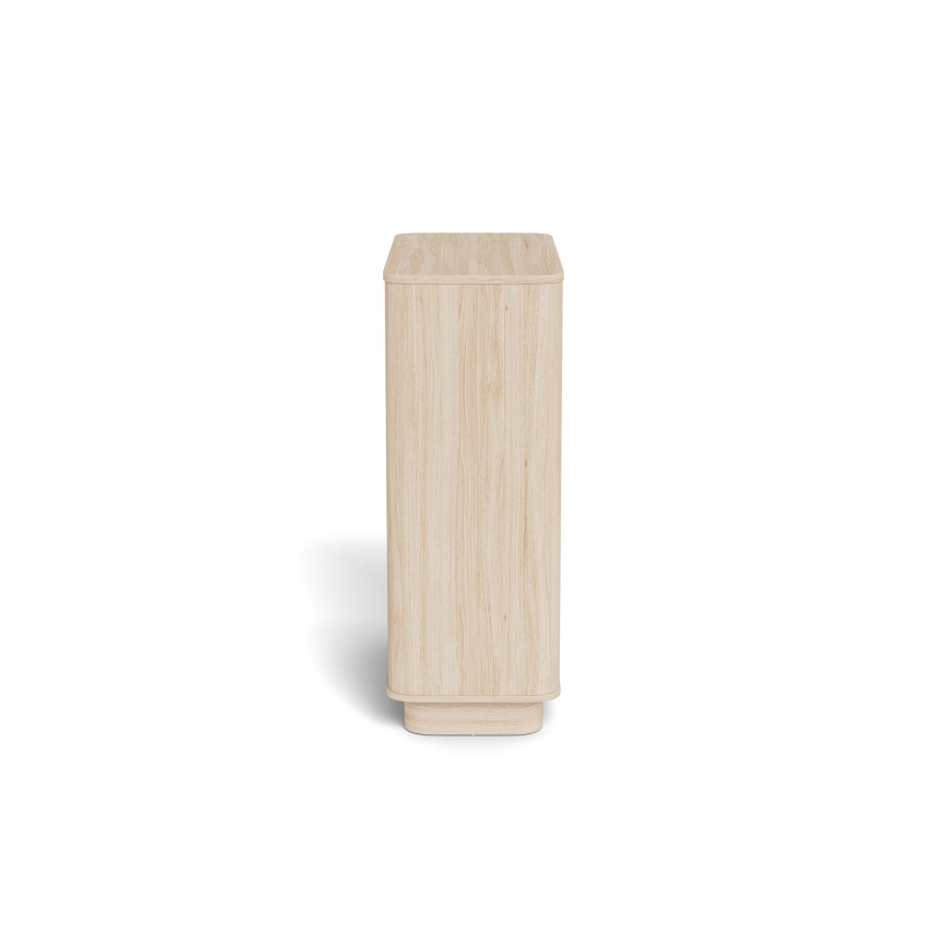 Byrå MADERA 90x107 cm vit ek