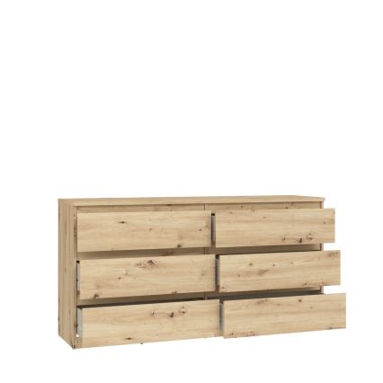 Byrå MAO med lådor, Artisan-ek