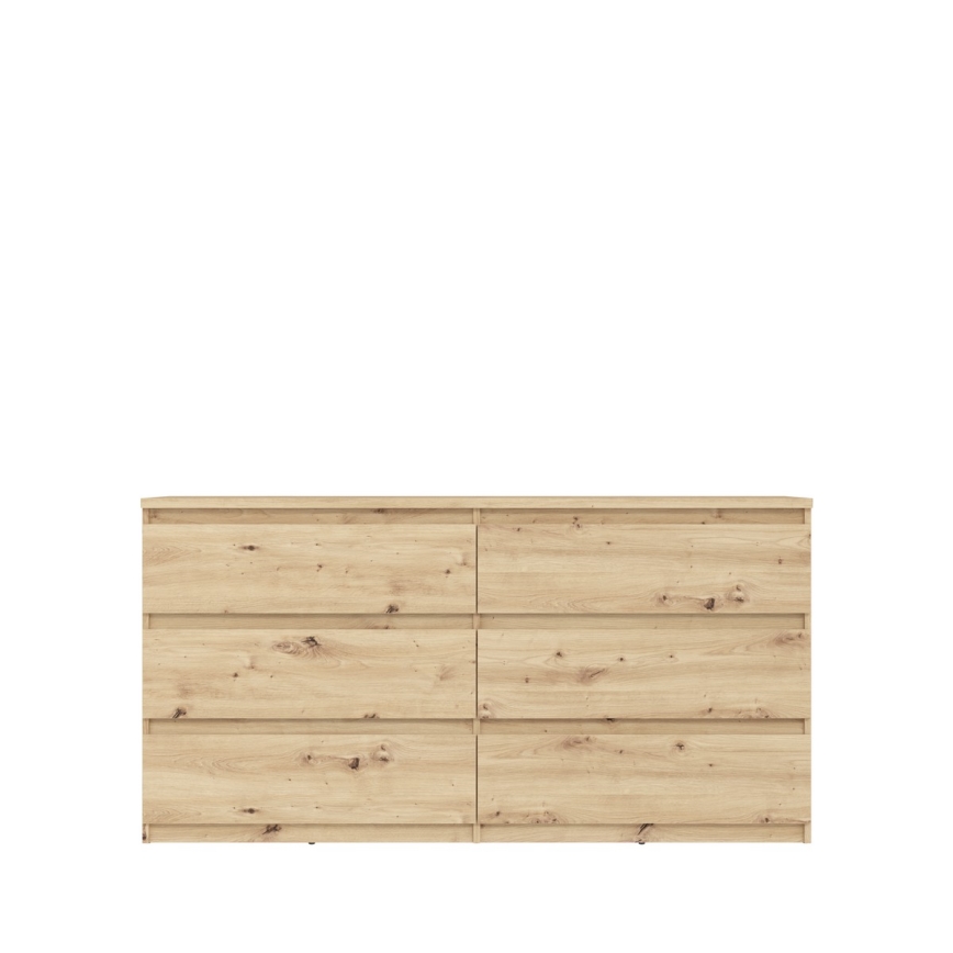 Byrå MAO med lådor, Artisan-ek