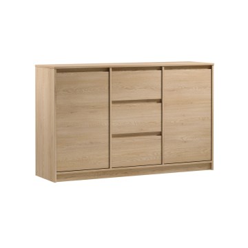 Byrå MIYABI 138x86x40 cm ek Cremona
