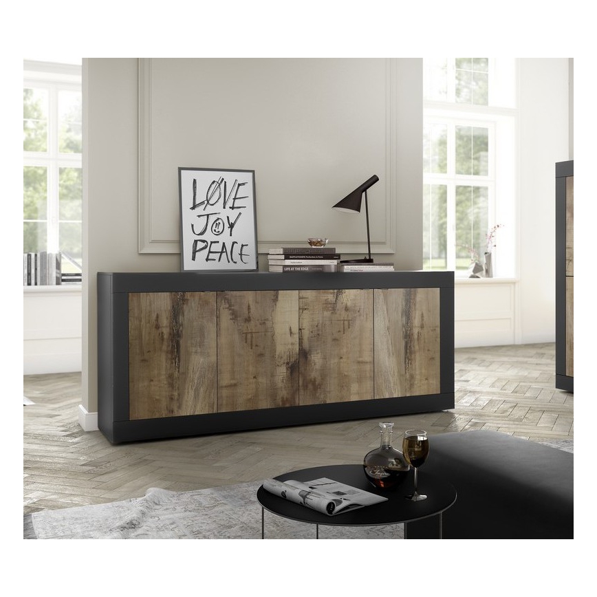 Byrå NERILA svart/brun