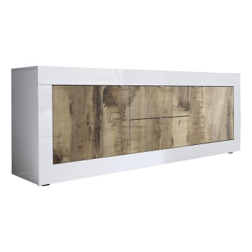 Byrå NERILA vit/brun