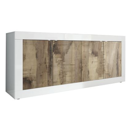 Byrå NERILA vit/brun