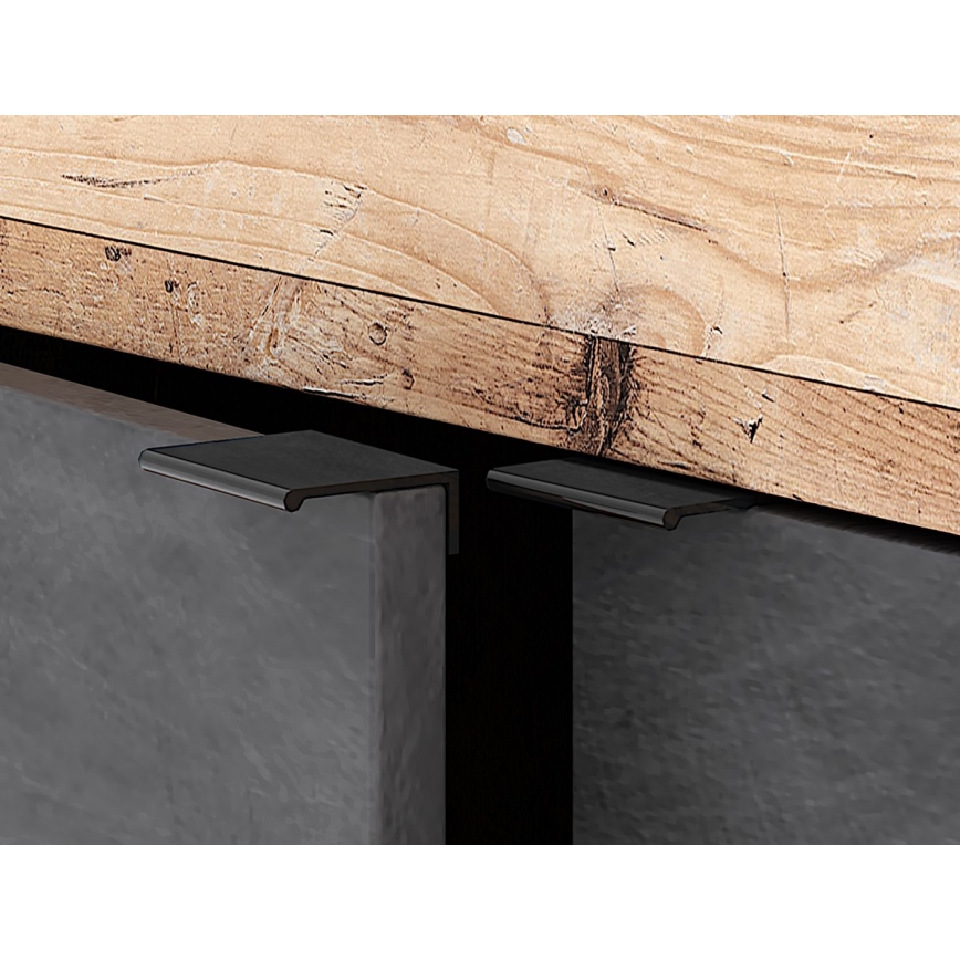 Byrå RUNEA, ljusbrun/antracit