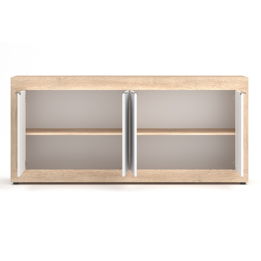 Byrå RUNEA, Sonoma ek/vit