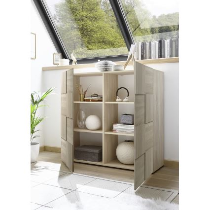 Byrå SERIAN i sonoma-ek