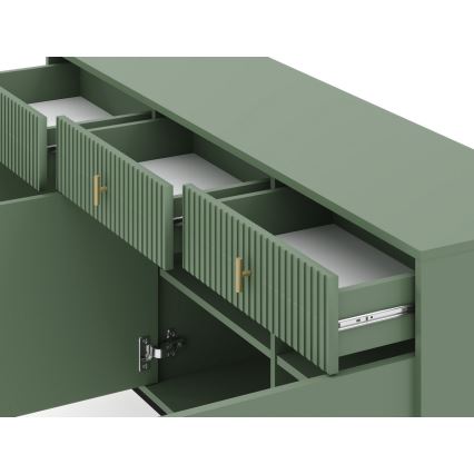 Byrå SUE grön/svart