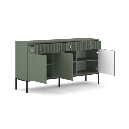 Byrå SUE grön/svart