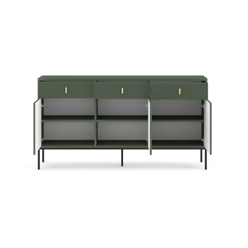 Byrå SUE grön/svart