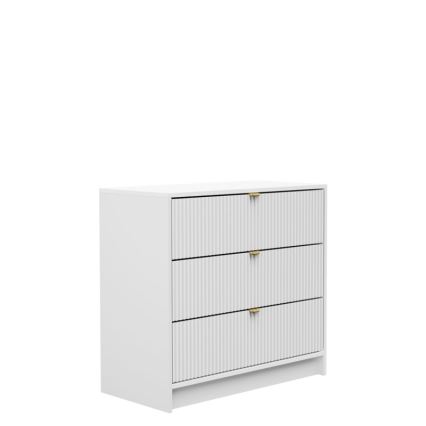 Byrå TIRENO 75x80 cm vit