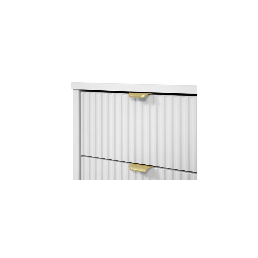 Byrå TIRENO 75x80 cm vit