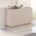 Byrå ZARPANT 120x75 cm beige/Cremona-ek