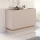Byrå ZARPANT 120x75 cm beige/Cremona-ek