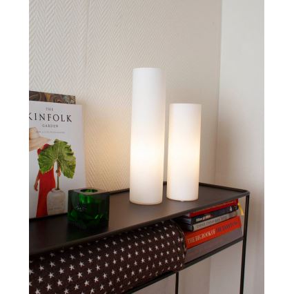 ByRydens - Bordslampa FLAKE 1xE27/8W/230V vit