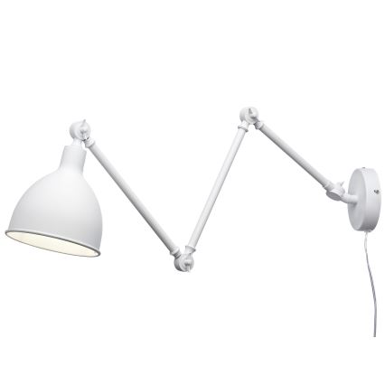 ByRydens - Vägglampa BAZAR 1xE27/5W/230V vit
