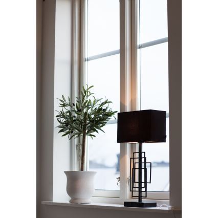 ByRydens - Bordslampa PARAGON 1xE27/5W/230V svart