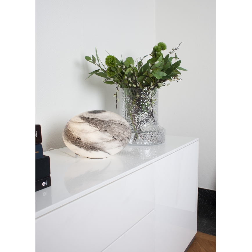 ByRydens - Bordslampa MIRA 1xE14/5W/230V grå